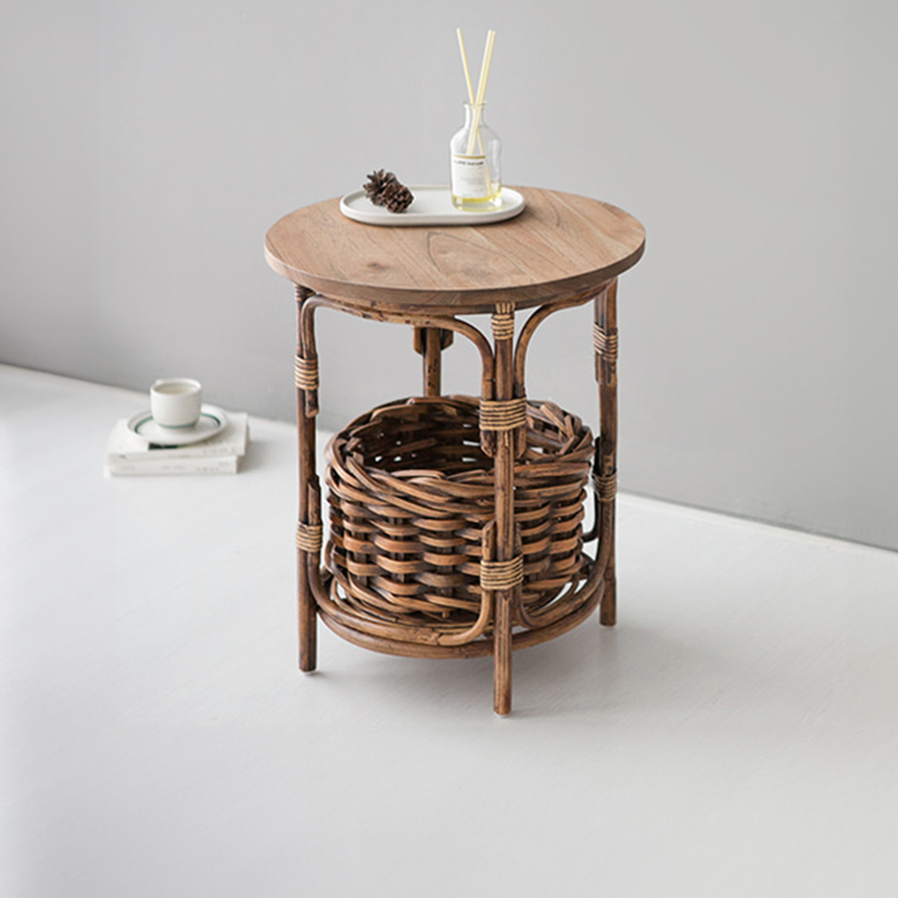 PASAR 원형테이블 45 라탄 CR0026 단일상품 7668.9477