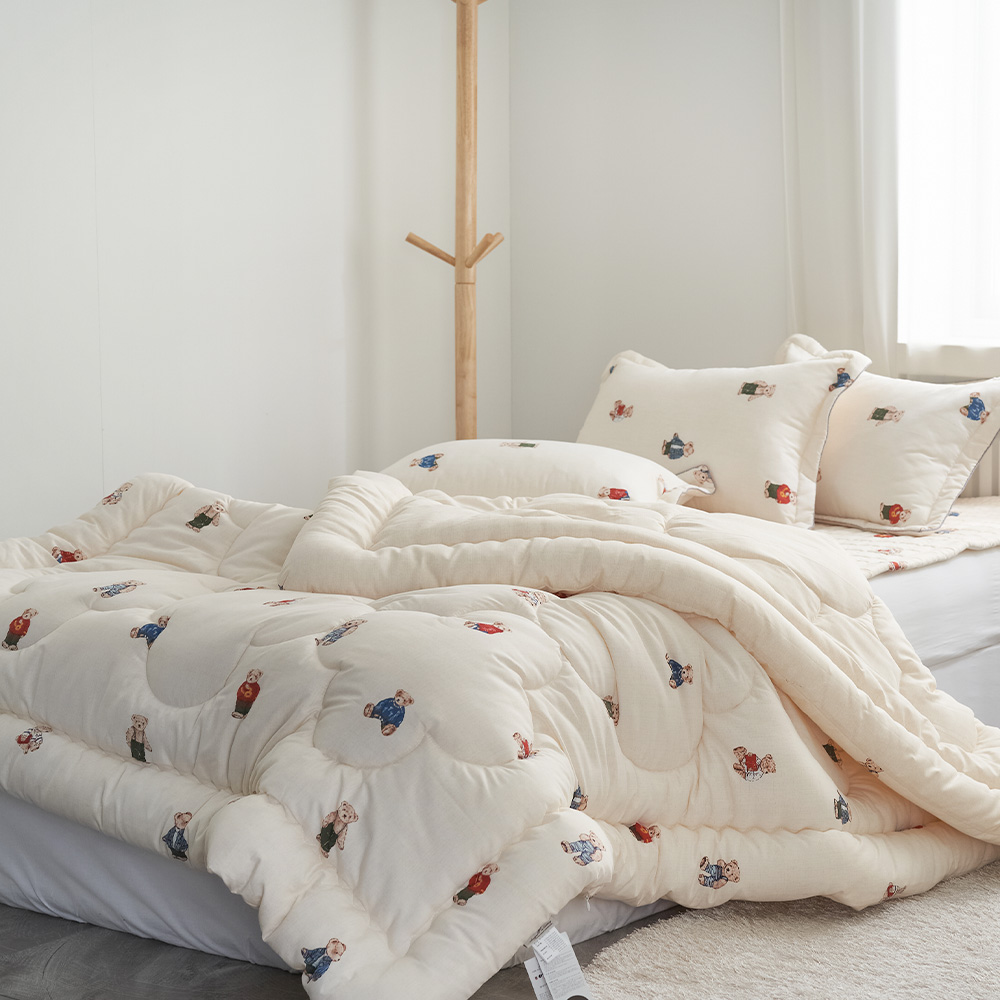 곰곰이 소프트 마이크로 차렵이불 SS 2color