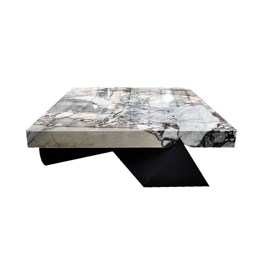 럭셔리우스 지오매트릭 커피 티 거실 테이블