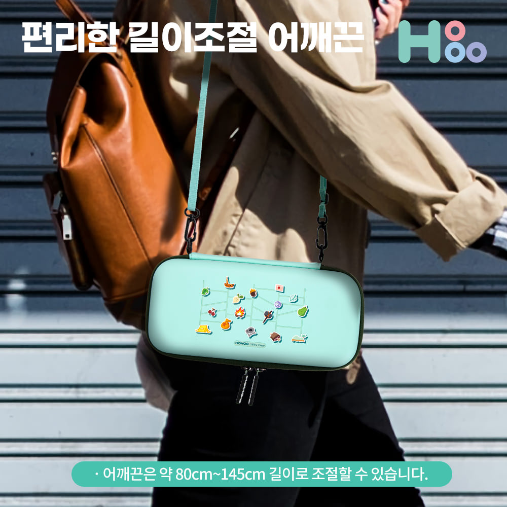 닌텐도스위치 파우치 케이스 OLED 커버 가방 동물의숲 악세사리 - 상세 이미지 3