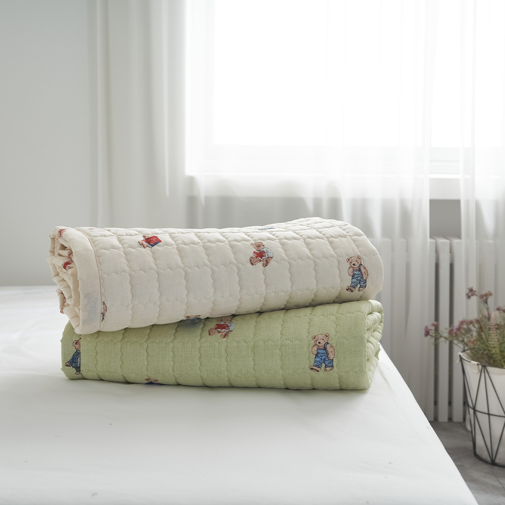 곰곰이 소프트 마이크로 침대패드 SS 2color - 상품 이미지
