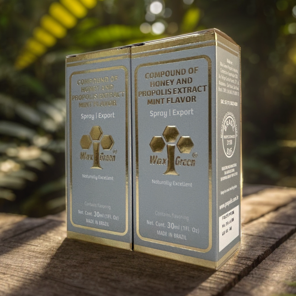 왁스그린 뿌리는 브라질 그린 프로폴리스 스프레이 원액 목 30ml 2병