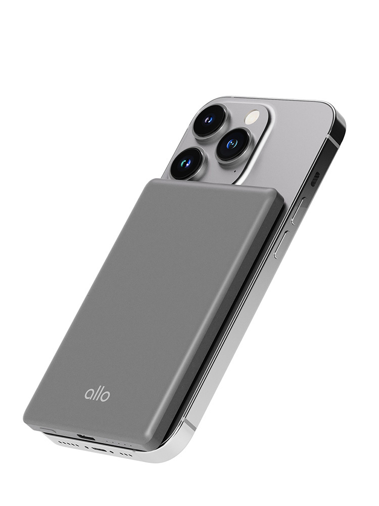 알로코리아 초슬림 코발트 아이폰 갤럭시 맥세이프 C타입 보조배터리 20W 5000mAh