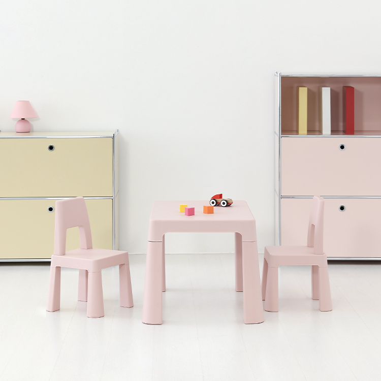 요이테 높이조절 어린이테이블 780x500mm, 핑크 6993.0026