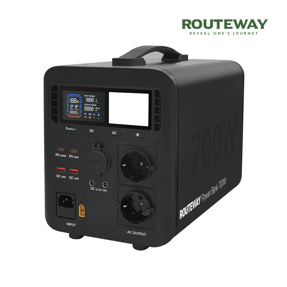 루트웨이 대용량 보조배터리 PB700W-UPS 파워뱅크 18400mAh 캠핑전기 차박 노지