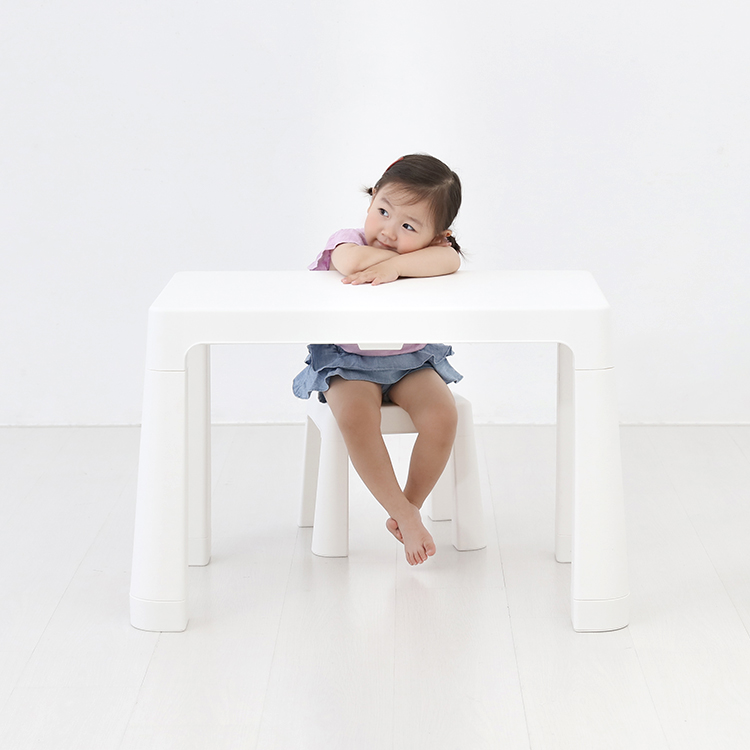 요이테 높이조절 어린이테이블 780x500mm, 핑크 6993.0026