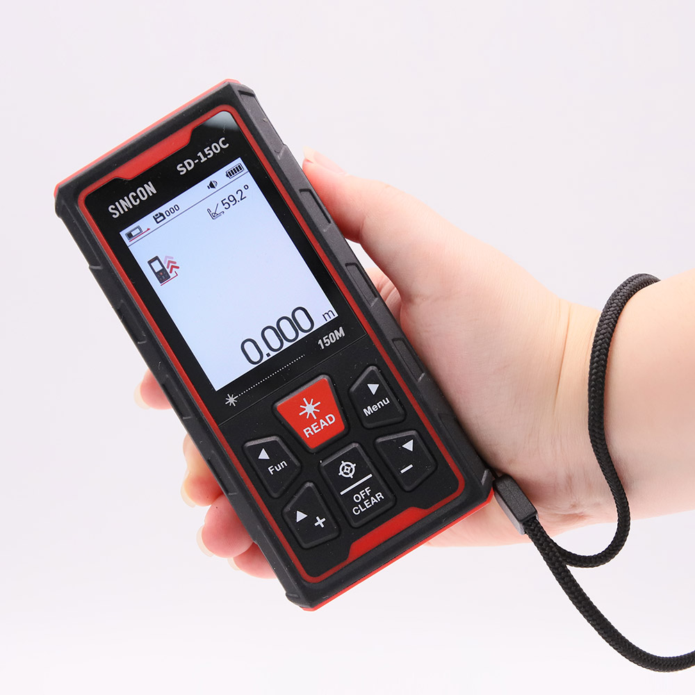 신콘 레이저 거리 측정기 SD-150C - 상품 이미지