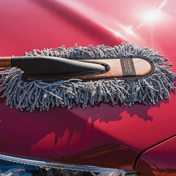 [불스원] 프리미엄 레더 자동차 먼지떨이 차량용 먼지털이개 제품 이미지