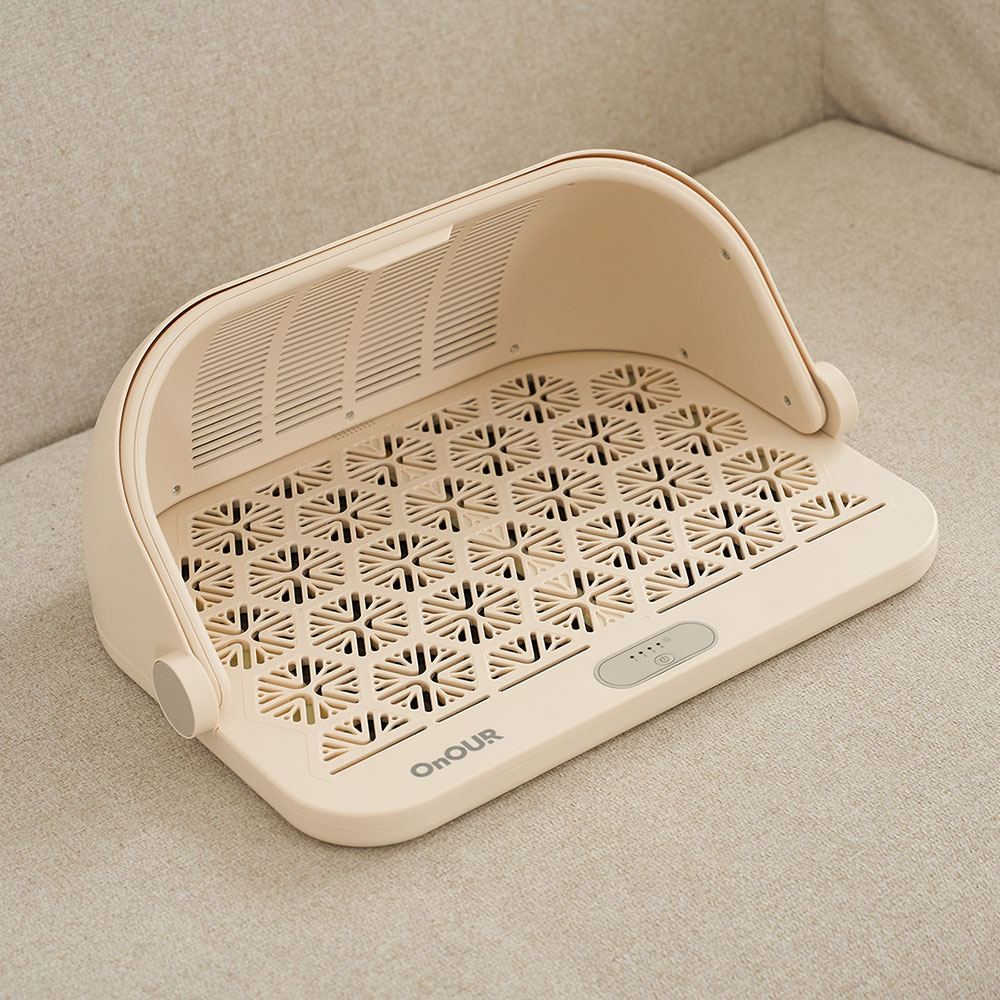 온아워 사무실 발난로 전기 히터 그래핀 발 온열기 가정용 미니 난방기 책상 히팅패드 풋워머