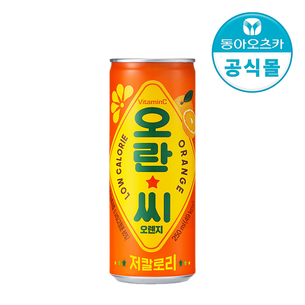 오란씨 오렌지, 250ml, 30개