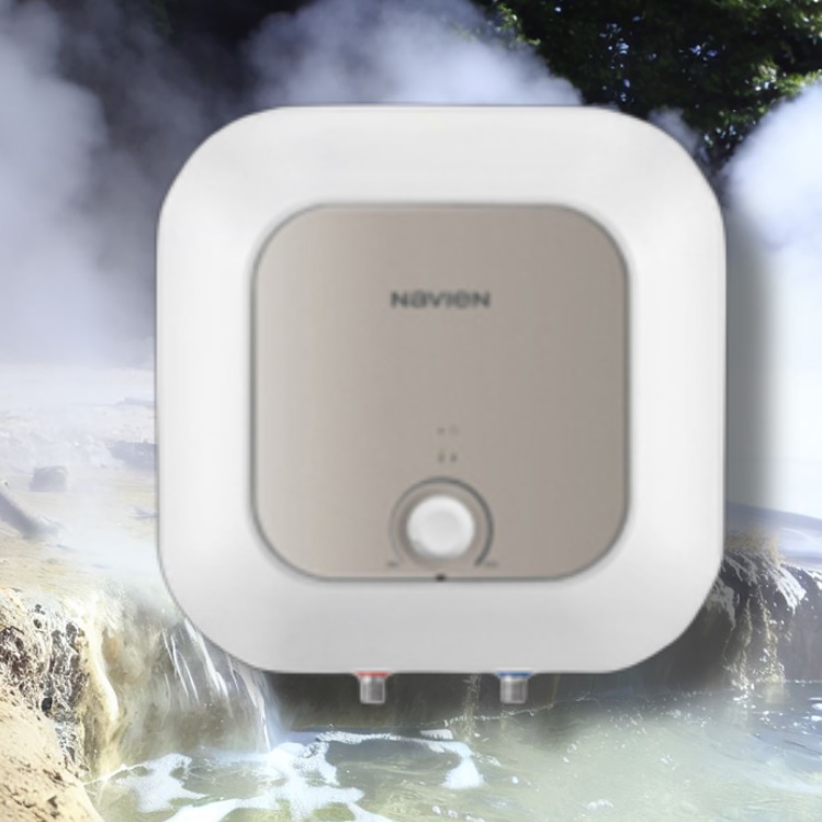 경동 나비엔 벽걸이 온수기 하향식 15리터 법랑 저장식 전기 온수기