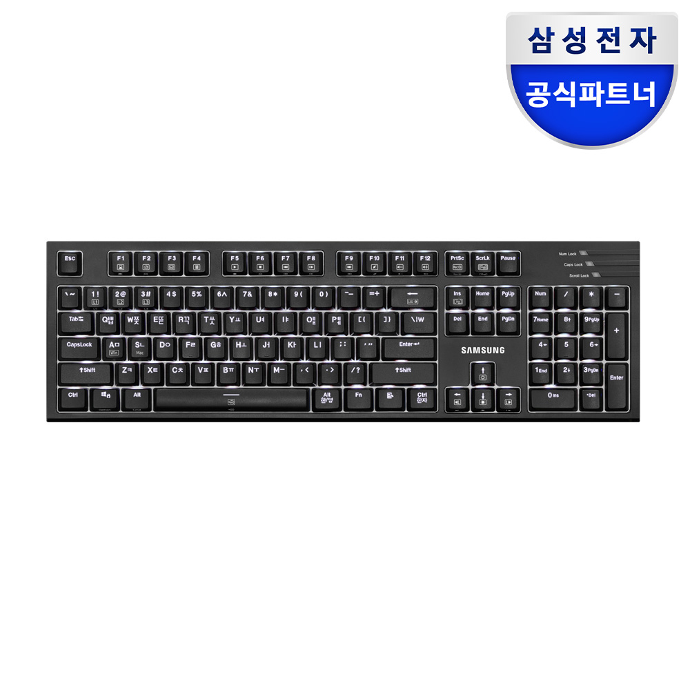 삼성전자 고정형 적축 게이밍 기계식키보드 사무실 사무용 키보드 - 상품 이미지