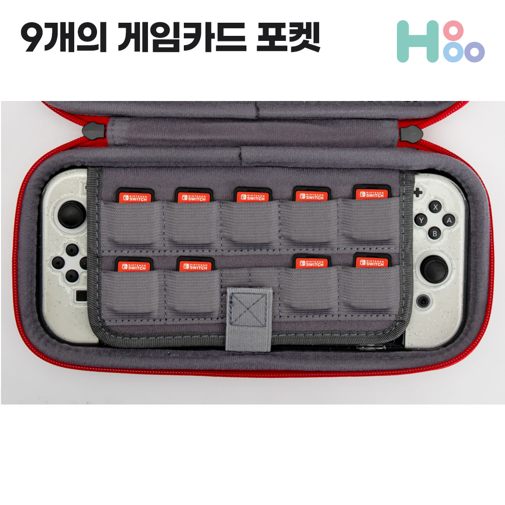 닌텐도 스위치 OLED 파우치 케이스 커버 가방 커비 악세사리 - 상세 이미지 5