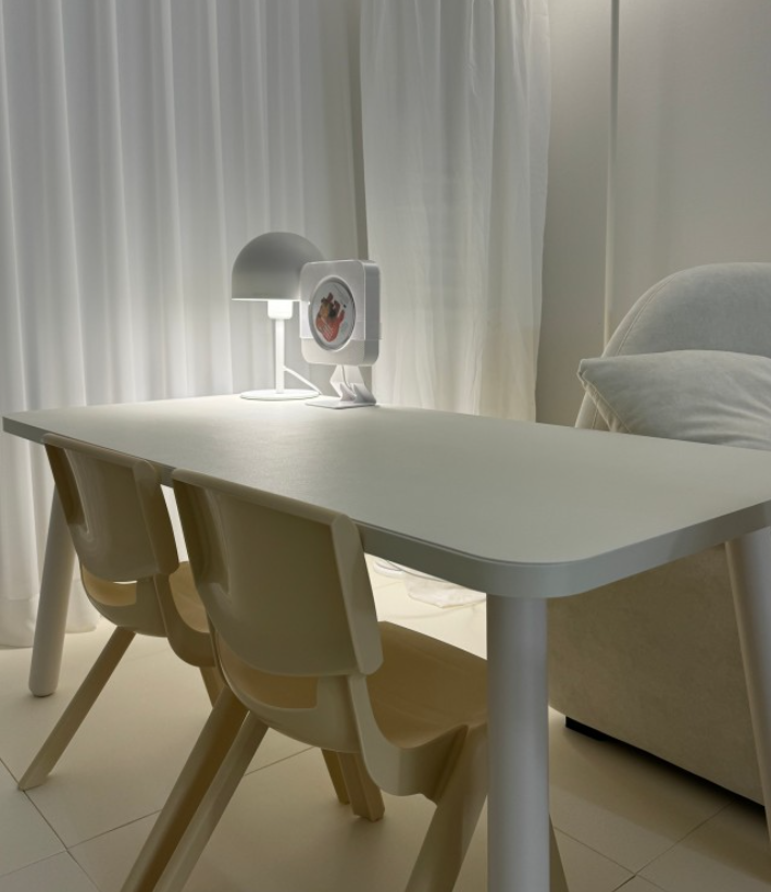 호환 꼬꼬미 국산 항균 pvc매트 가죽 책상 데스크매트 반투명 리바트 꼼므1200x595 이미지 2