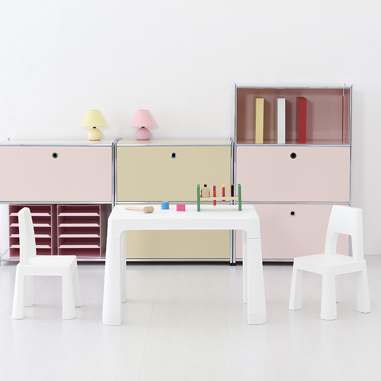 요이테 높이조절 어린이테이블 780x500mm, 핑크 6993.0026