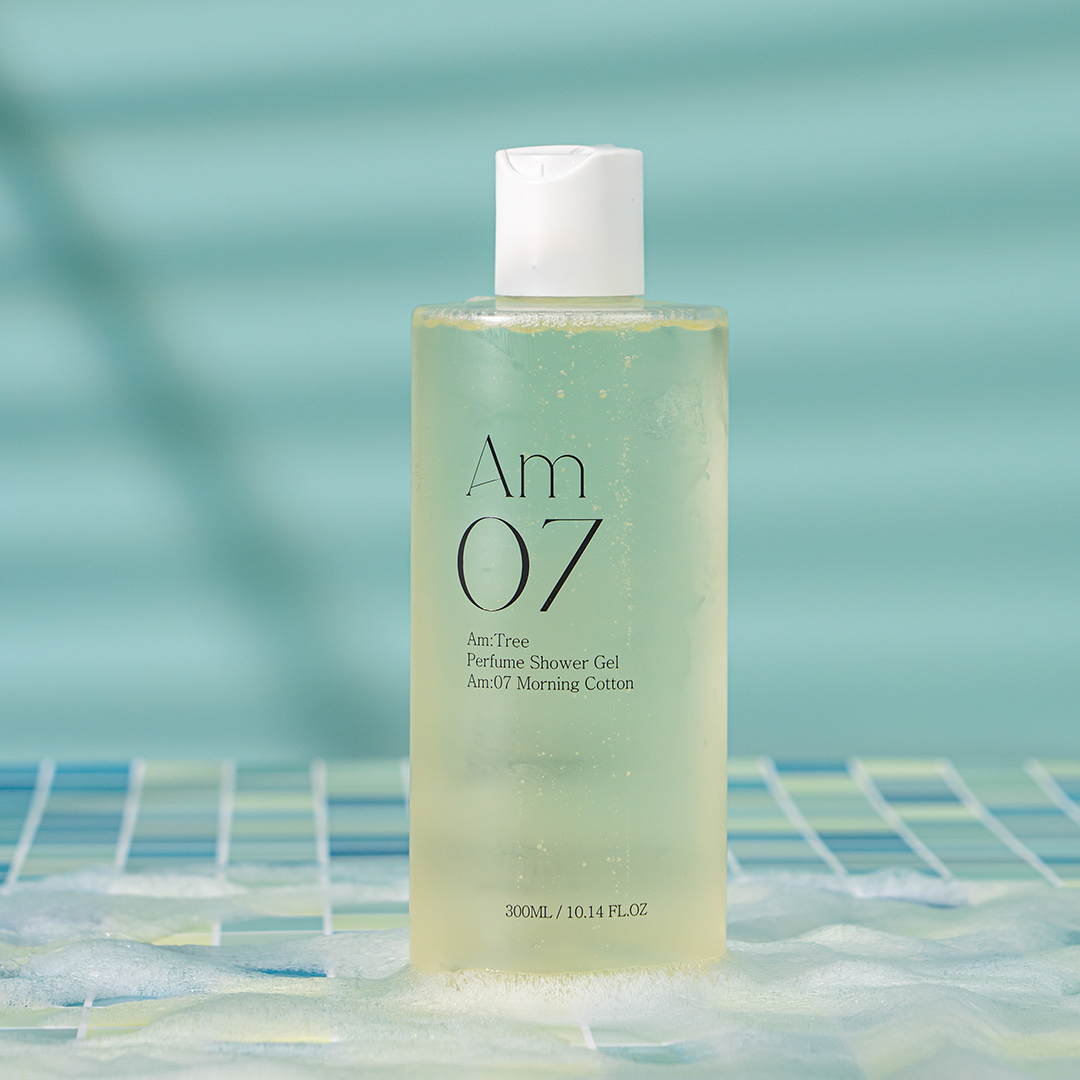 에이엠트리 퍼퓸 바디워시 향좋은 바디클렌저 저자극 샤워젤 Am07 모닝코튼, 300ml, 1개 - 상세 이미지 2