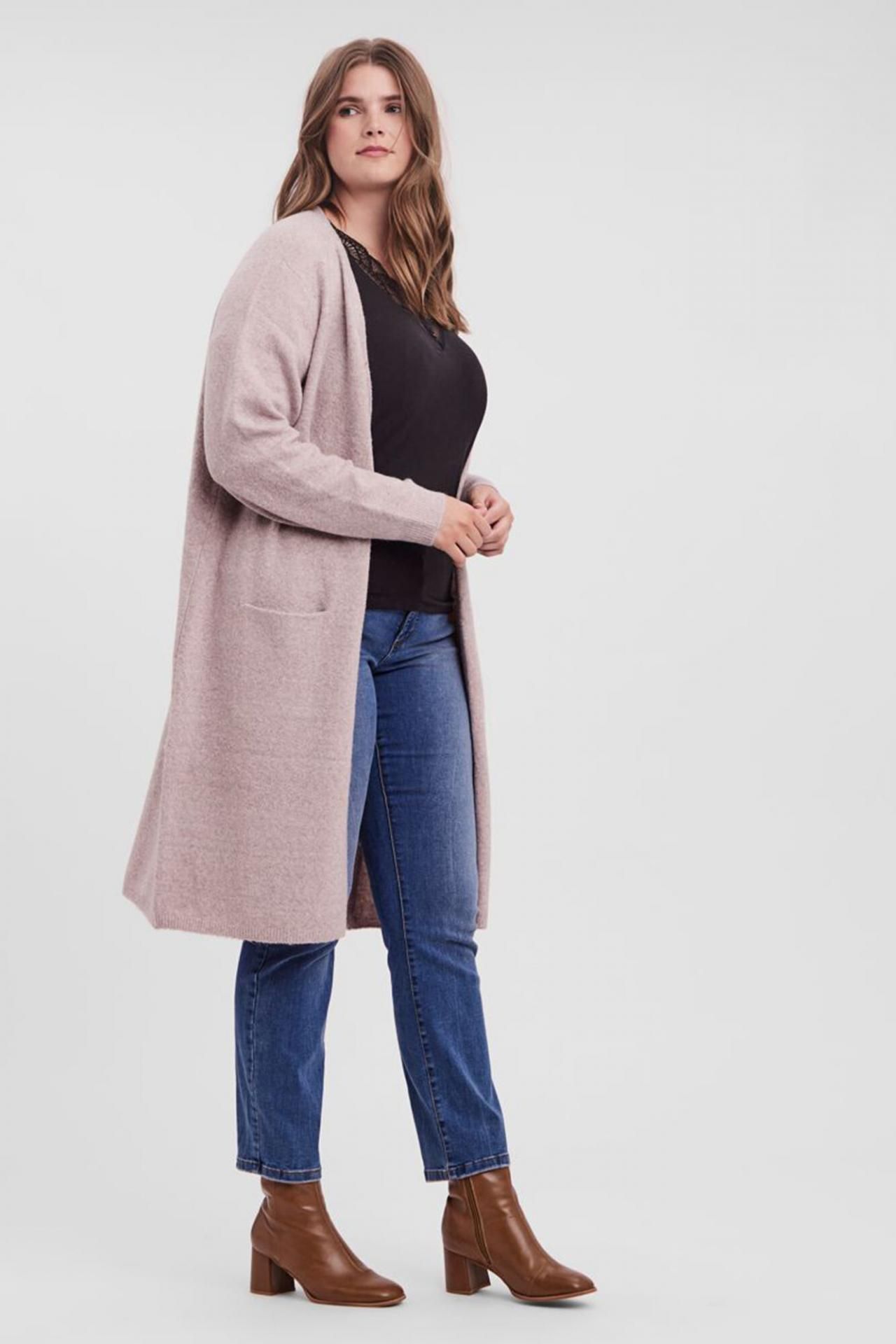 베로모다 커브 롱 가디건 5795230 LILA