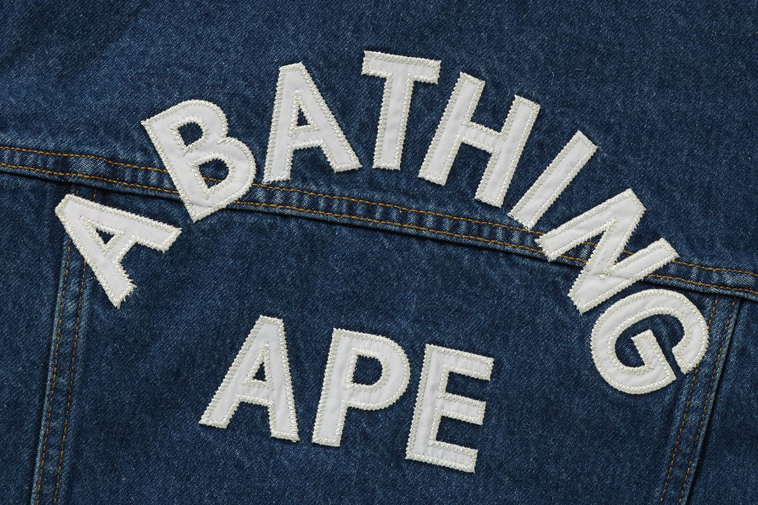 베이프 우먼즈 자켓 A BATHING APE DENIM 1K80-240-004 - 상세 이미지 4
