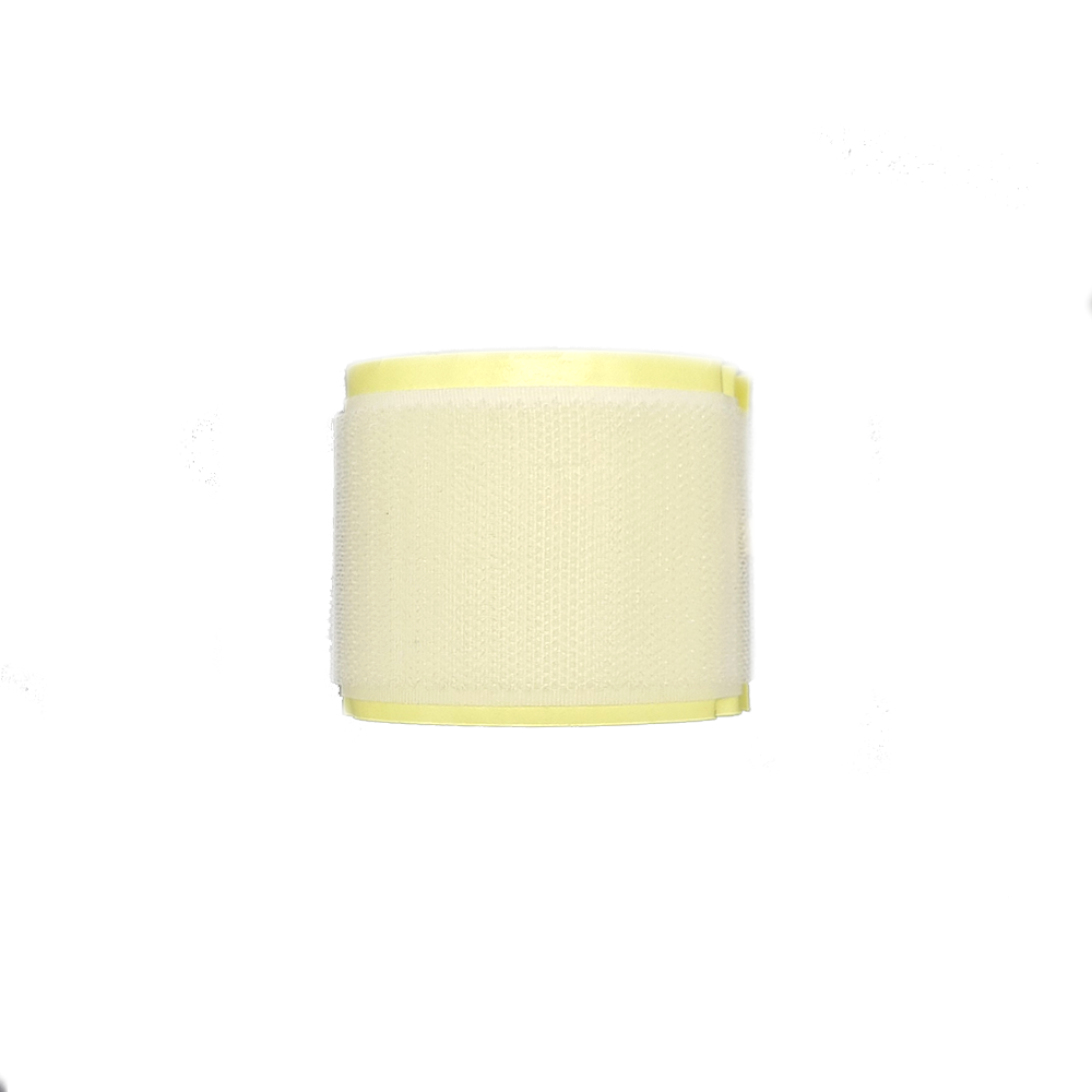 폭 5cm 국산 접착벨크로 양면테이프 흰색 거칠이  보들이 1미터씩 - 상세 이미지 2