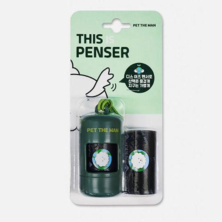 펫더맨 강아지배변봉투 풉백 생분해 똥봉투 파우치 케이스 휴대용 똥츄 디스이즈펜서