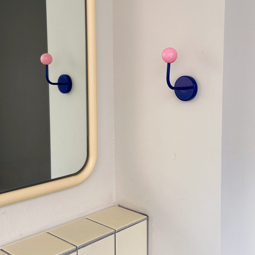 뉴컬러 마그넷 자석 후크 현관 냉장고 캐비닛 마스크 걸이 - 상세 이미지 2