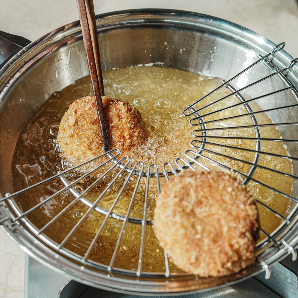 800도씨 316 인덕션 스텐 궁중팬 통5중  볶음 웍  뚜껑 세트 24cm - 상세 이미지 4