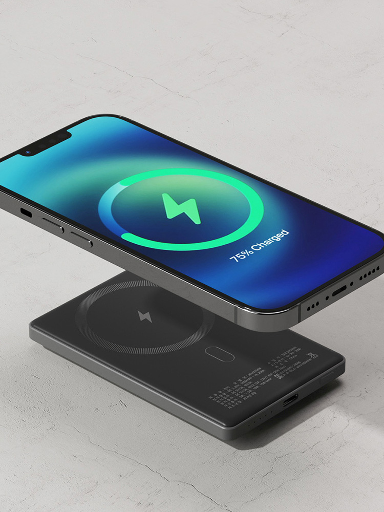 알로코리아 초슬림 코발트 아이폰 갤럭시 맥세이프 C타입 보조배터리 20W 5000mAh