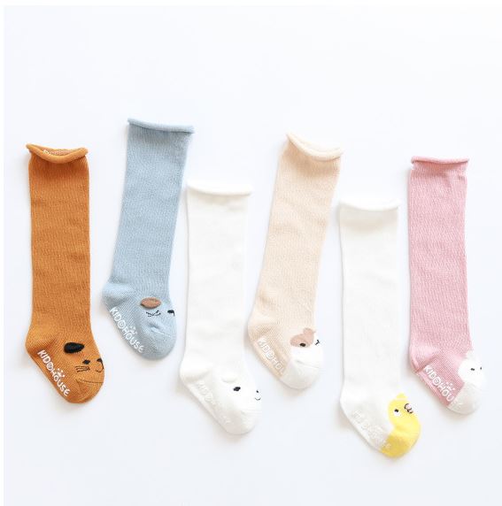 돌 아기 유아 신생아 아동 여아 남아 미끄럼방지 겨울 수면 양말 덧신 니삭스