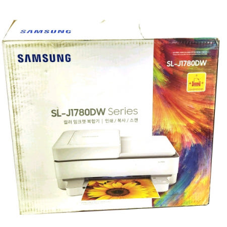 삼성전자 삼성전자 SL-J1780DW 잉크젯복합기 무선 컬러 가정용 프린터기 스캐너 복사기 인쇄기 잉크포함