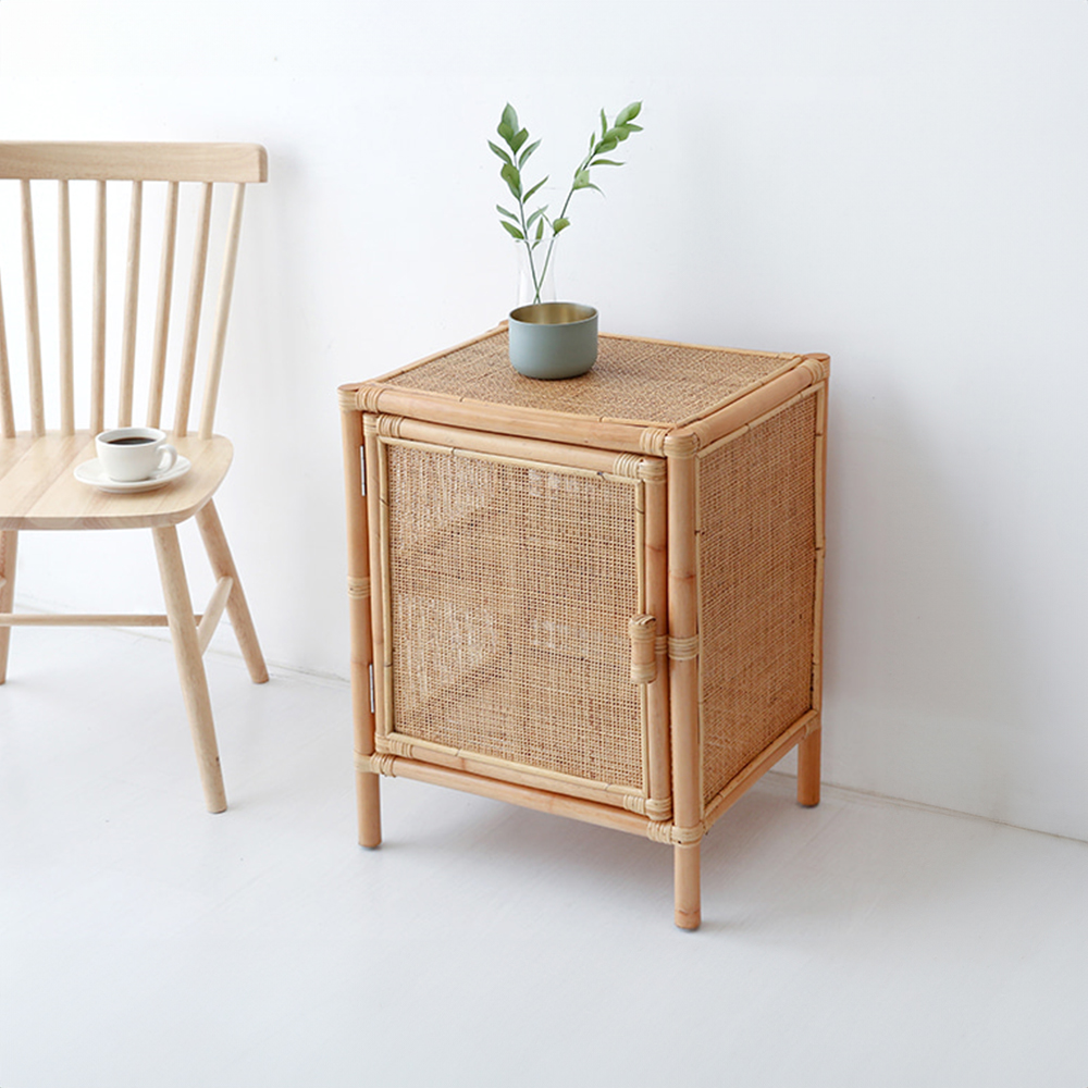 PASAR 1문 수납장 500650 라탄 CR0048 500mmx400mm650mm, 1단, 단일상품 2815.5083 - 상세 이미지 5