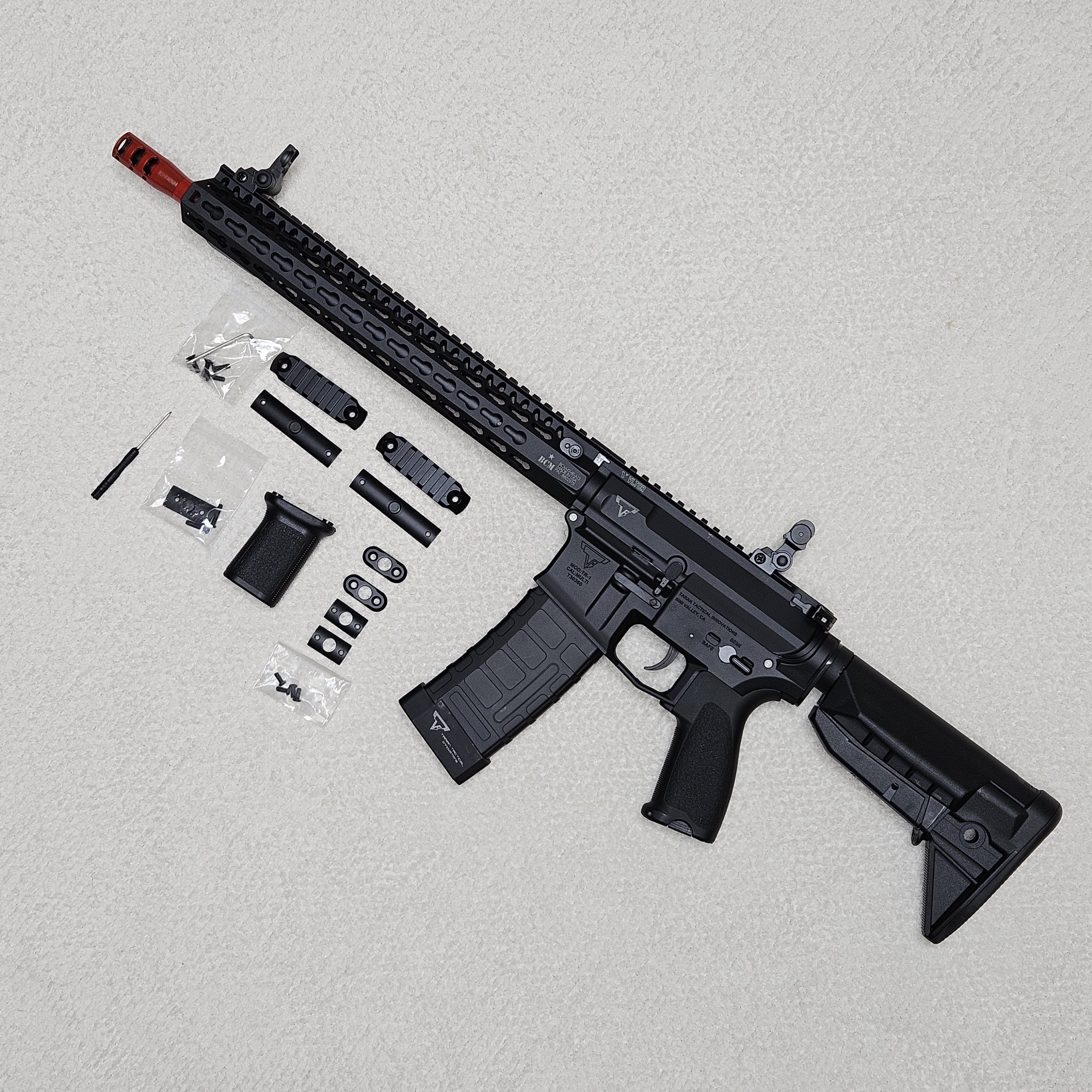 타란택티컬 존윅 TTi TR1 커스텀 AR15 수정탄 전동건 - 상품 이미지