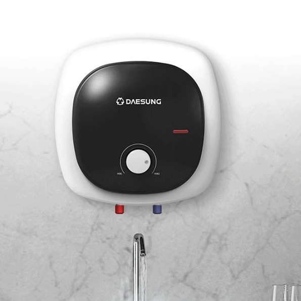 대성 벽걸이형 30리터 하향식 전기온수기 업소용 저장식 전기 온수기