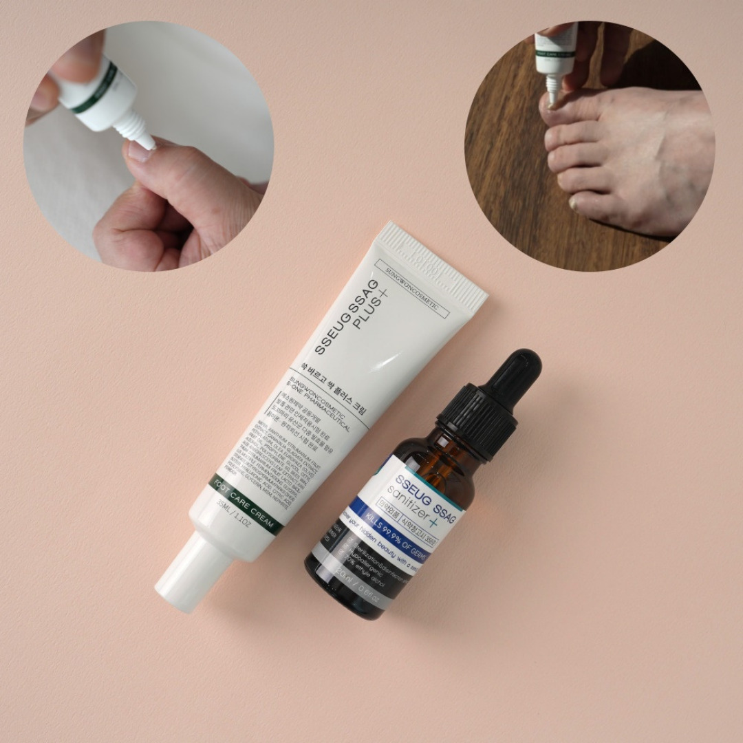 쓱싹크림 플러스 35ml 풋크림 문제성발톱 발각질 각화형무좀 연화제 제거제 굳은살연고 - 상세 이미지 4