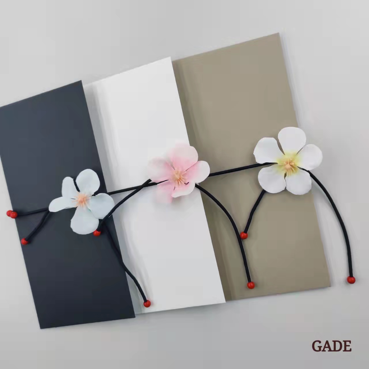 가더GADE 3AA 돈 봉투 용돈 현금 투명케이스포함 띠지 예쁜 꽃 수국 - 상품 이미지