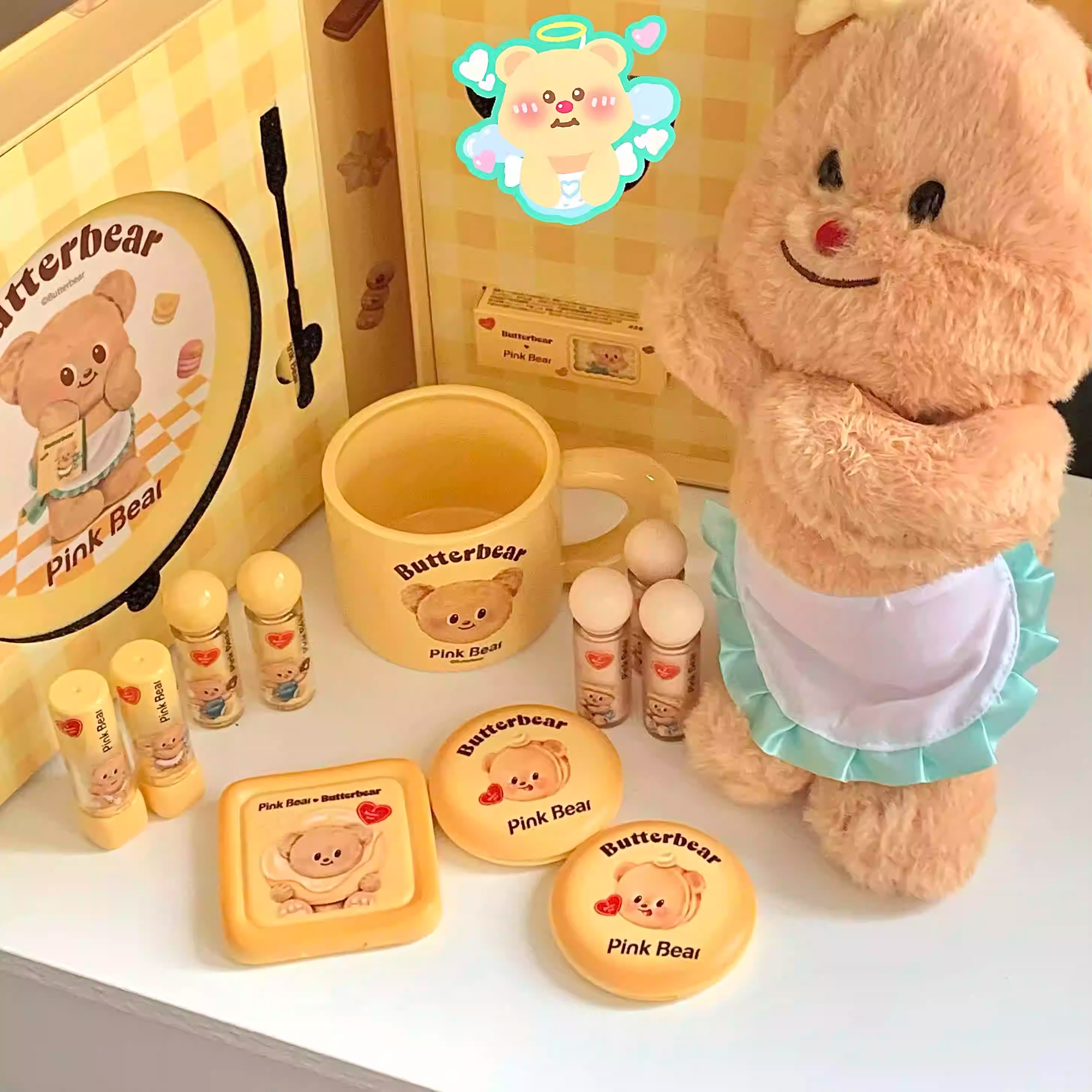 2024 핑크베어 버터베어 콜라보 화장품 섀도우 팔레트 pinkbear - 상세 이미지 3