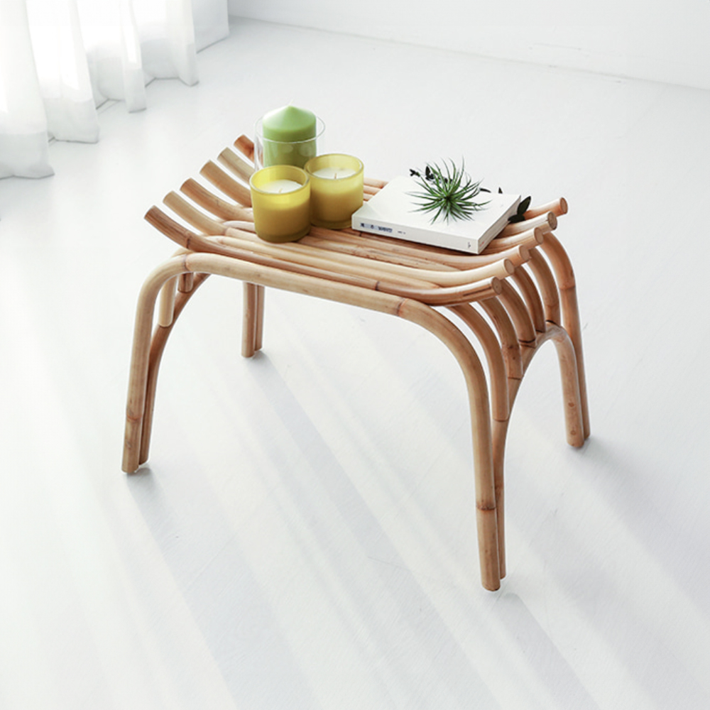 PASAR 사각스툴 43 라탄 CR0024 내추럴 3853.8198