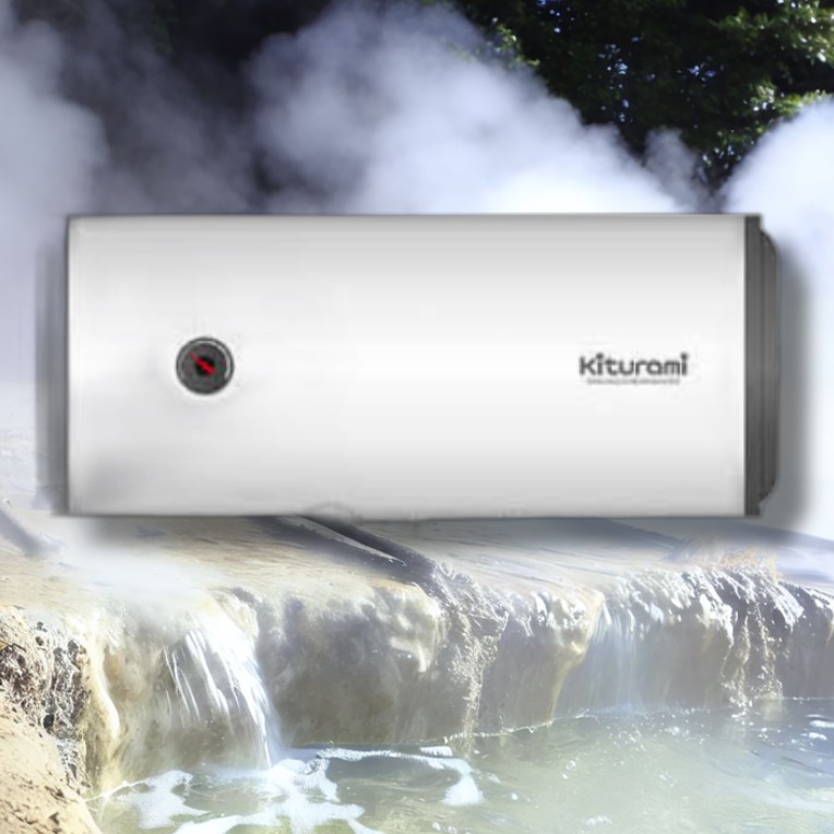 귀뚜라미 온수기 스테인레스 50리터 가로형 온수기 스텐 벽걸이형 전기 온수기