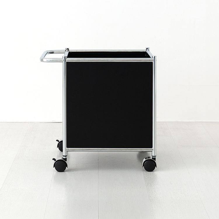 심플리 이동식 수납박스/사이드테이블 BC604 매트블랙 8661.7820