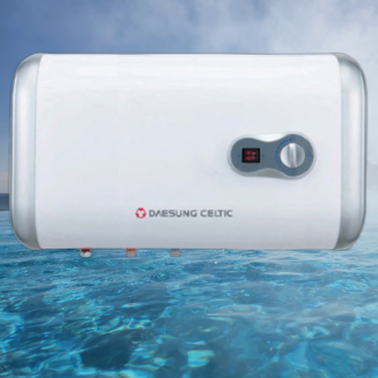 스텐 업소용 저장식 전기 온수기 벽걸이형 50리터 하향식 전기온수기