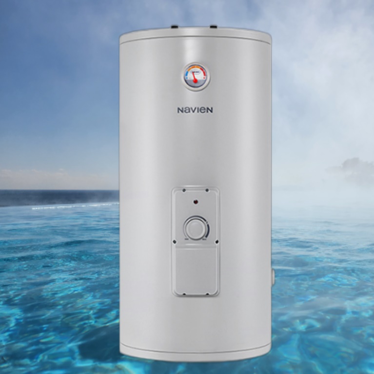 경동 나비엔 온수기 바닥형 세로형 100리터 법랑 저장식 전기 온수기