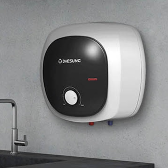 대성 벽걸이형 15리터 하향식 전기온수기 업소용 저장식 전기 온수기