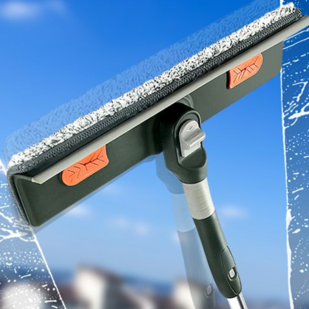 유리 닦기 아파트 유리창 청소 3단 멀티 밀대 도구 창문 닦이 청소