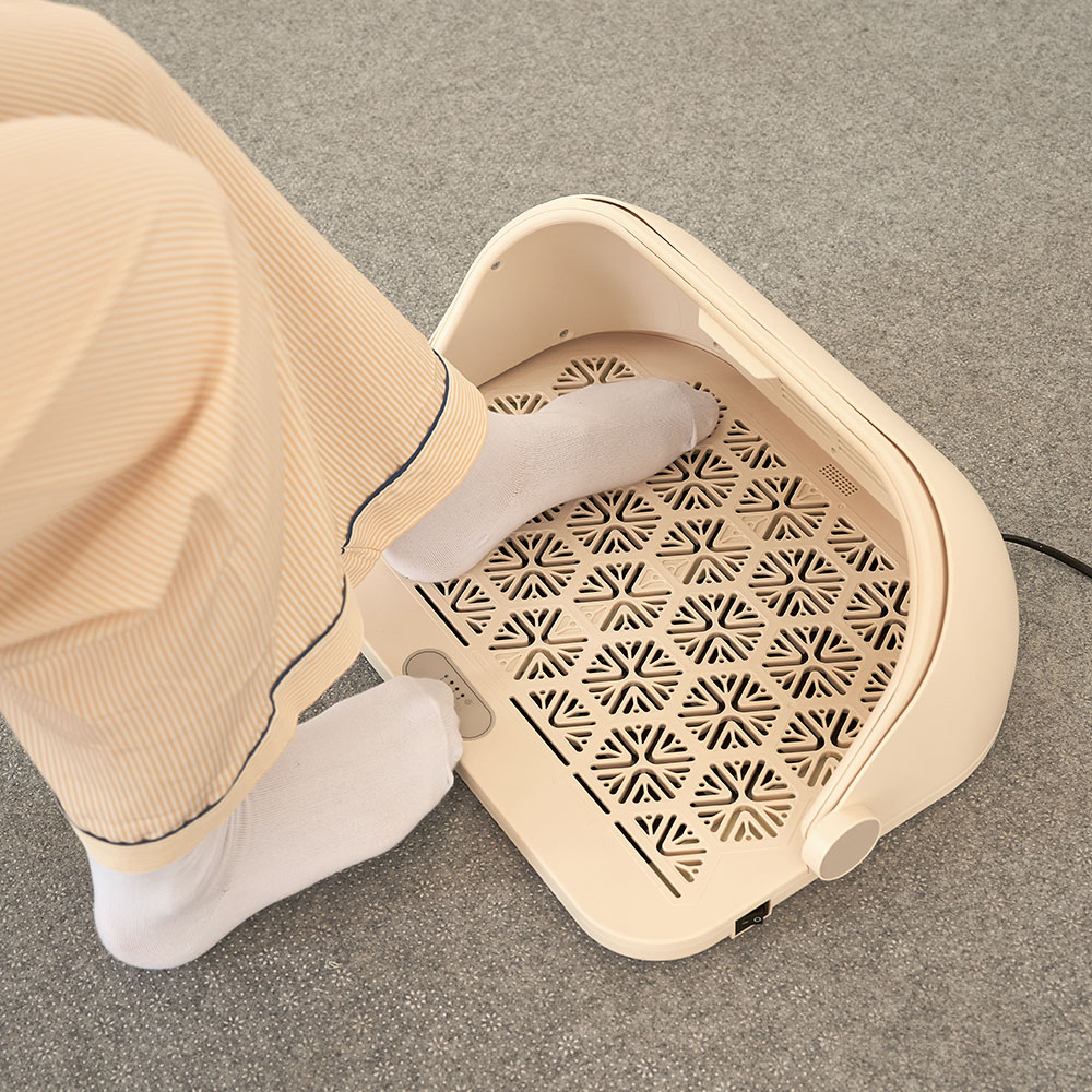 온아워 사무실 발난로 전기 히터 그래핀 발 온열기 가정용 미니 난방기 책상 히팅패드 풋워머