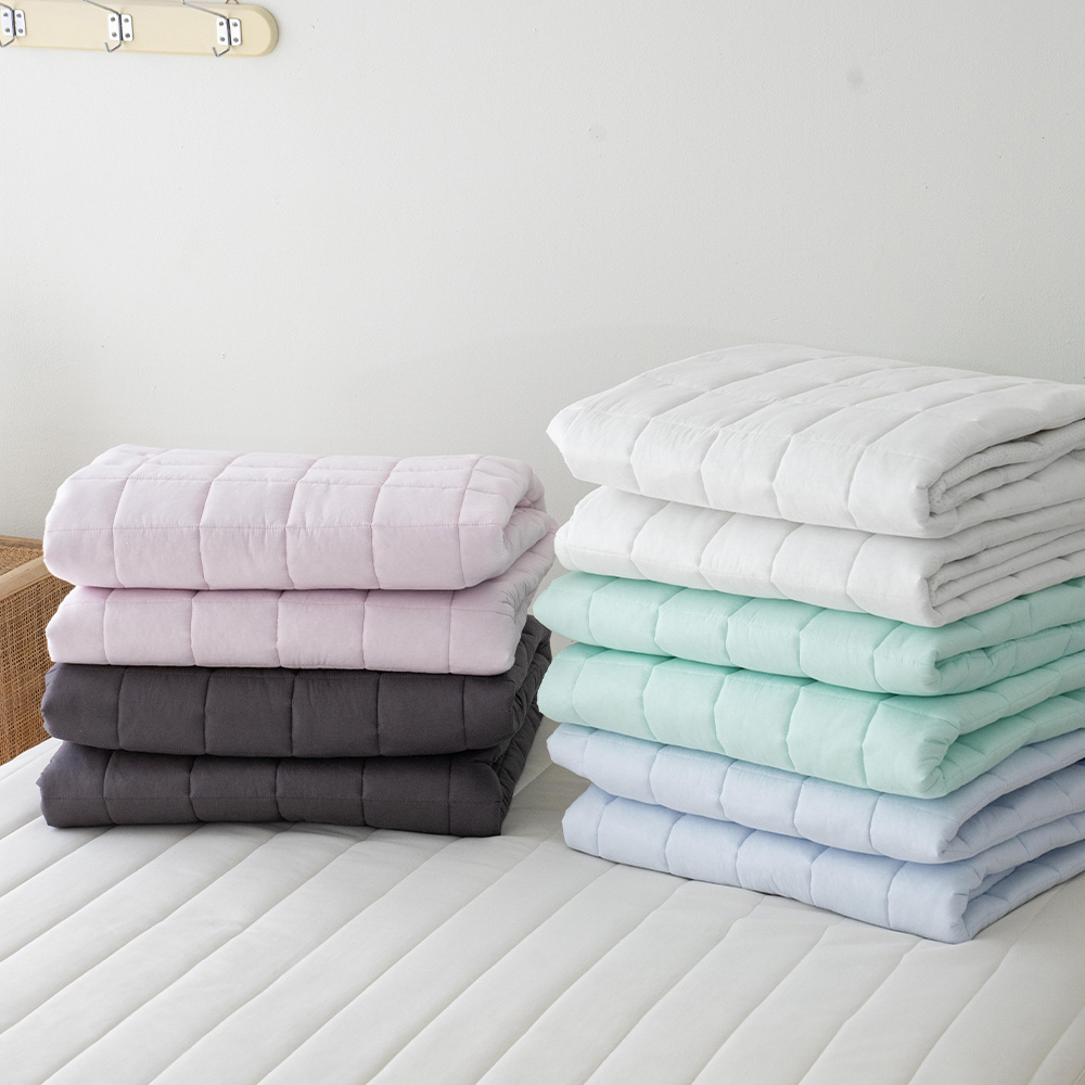 퐁당 60수 순면 고정밴드 침대패드 SS/Q 5color