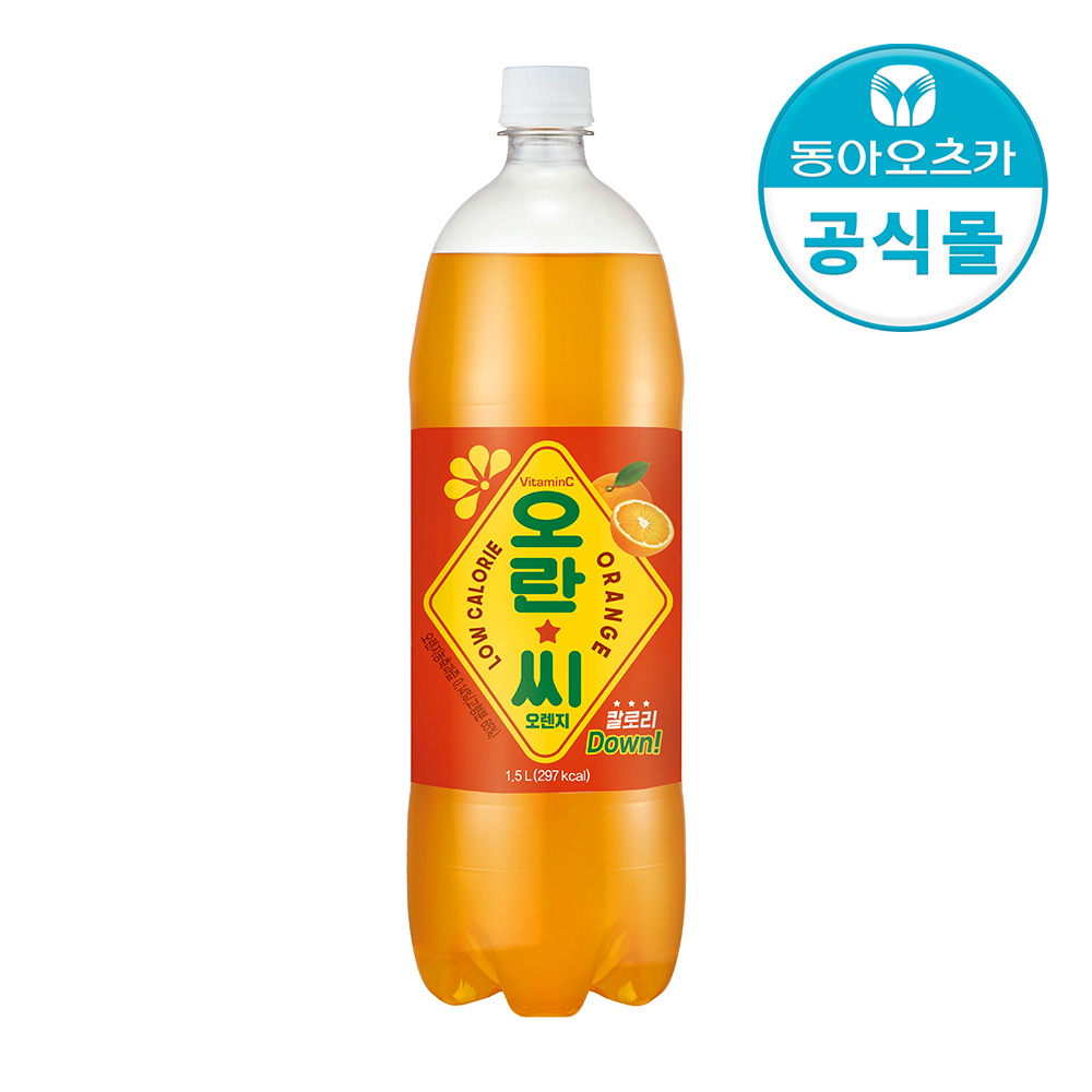 오란씨 오렌지, 1.5L, 12개