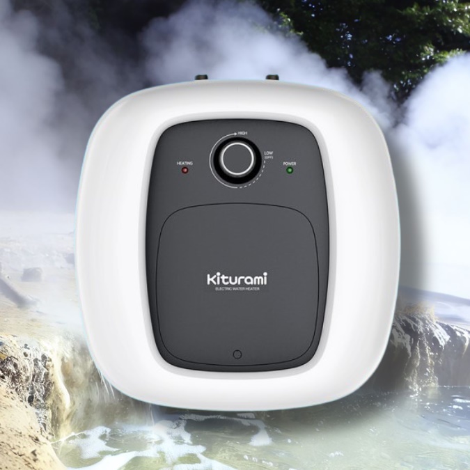 귀뚜라미 온수기 상향식 15리터 바닥형 전기 온수기 저장식 법랑 온수기