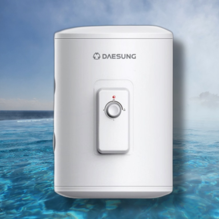 대성 바닥형 50리터 하향식 전기온수기 업소용 저장식 전기 온수기