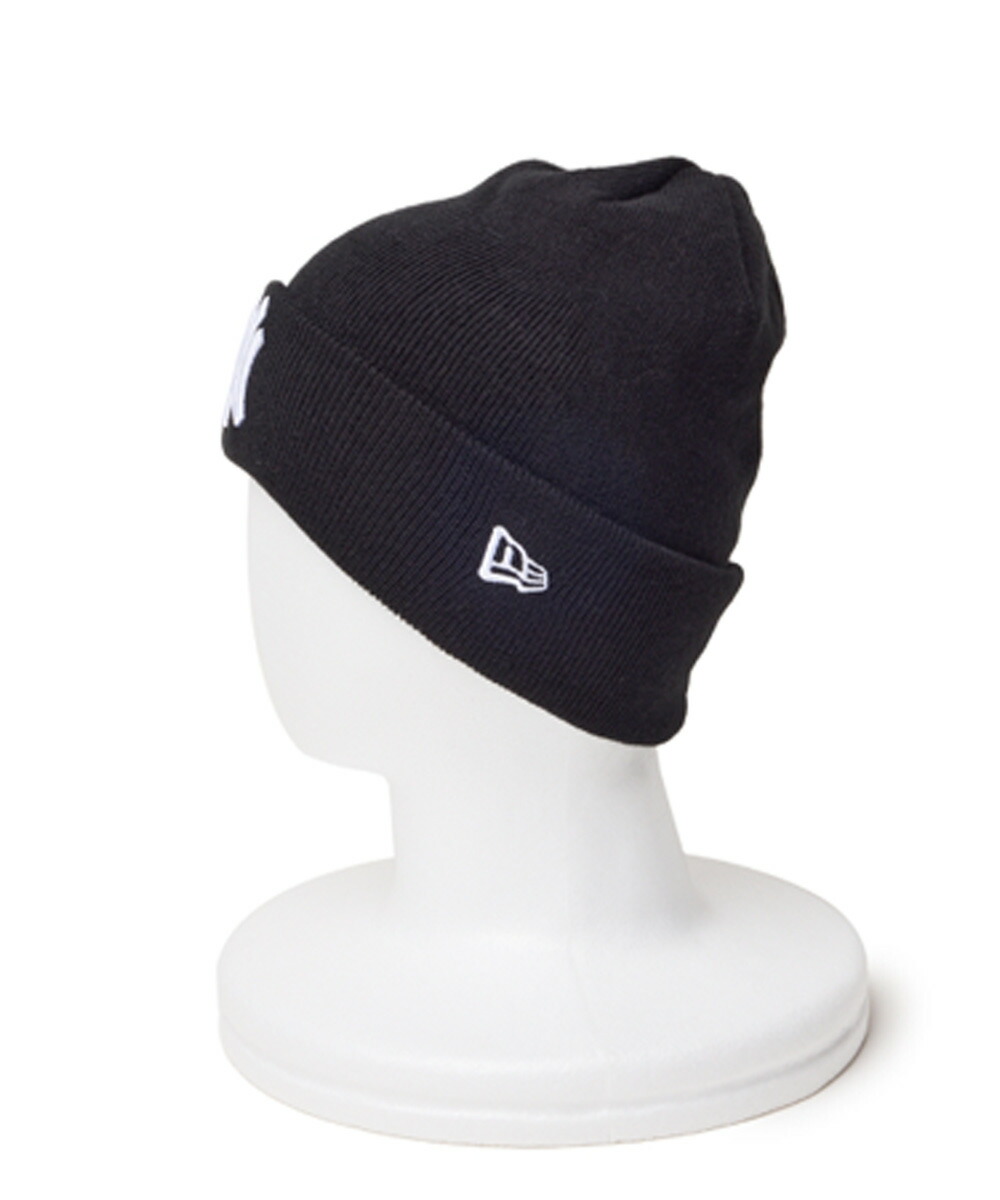 뉴에라 NEW ERA 베이직 커프 니트 비니 13751342 블랙 - 상세 이미지 4