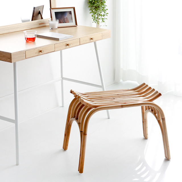 PASAR 사각스툴 43 라탄 CR0024 내추럴 3853.8198