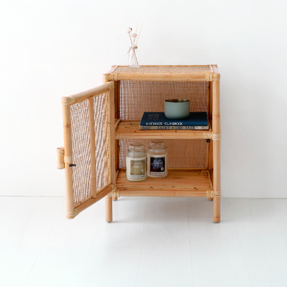 PASAR 1문 수납장 500650 라탄 CR0048 500mmx400mm650mm, 1단, 단일상품 2815.5083 - 상세 이미지 3